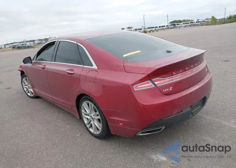 2014 Lincoln Mkz Hybrid from USA, damaged, VIN 3LN6L2LU4ER808589